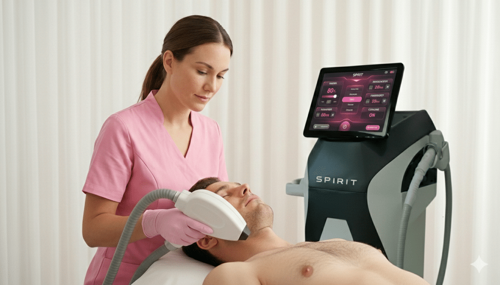 טיפול לייזר לגברים - אור סנטר.